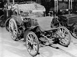 Carro Benz, 1898 de French Photographer
