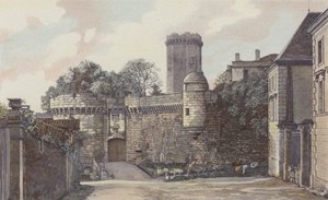 Bourdeilles, chateau, côte de lentree de French Photographer