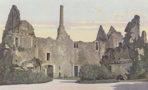 Bressuire, Ruínas do Castelo, Interior