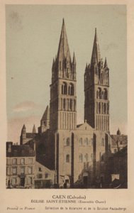Caen, Igreja de Santo Estêvão de French Photographer