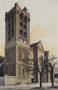 Champeaux, Igreja, Fachada O de French Photographer