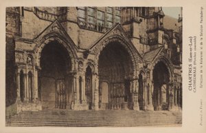 Chartres, Eure-Et-Loir, Catedral, Porch Ensemble de French Photographer