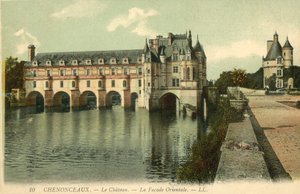 Chenonceaux, O Castelo, A Fachada Oriental de French Photographer