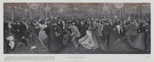 Dançando no Moulin de la Galette, Paris (foto a p/b) de French Photographer