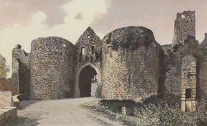 Domme, Porte des Tours e restos das muralhas de French Photographer