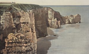 Etretat, falésias do portão Damont de French Photographer