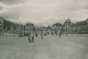 Fachada principale, Vista frontal (fotogravura) de French Photographer