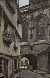 Penhasco, igreja, de, trinite, passagem, sob, a, coro de French Photographer