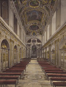 Fontainebleau: A Capela (fotografia a cores) de French Photographer