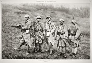 infantaria e armas francesas de French Photographer
