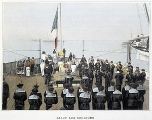 Marinha francesa, final do século XIX: salvação às cores - Bibl. des Arts deco. de French Photographer