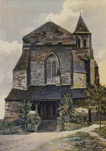 Gennes, Igreja St-Veterin, Ensemble O (antes da restauração da torre do sino) de French Photographer