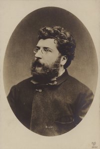Georges Bizet, compositor francês, principalmente de óperas (1838-1875) de French Photographer
