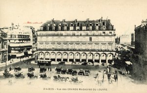 Lojas de departamento Louvre department store, Paris de French Photographer