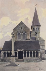 Hermonville, igreja, fachada O de French Photographer