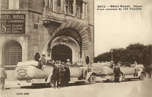Hotel Royal, Metz, França (foto a p/b) de French Photographer