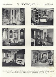 Vista interior dos quartos