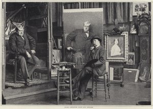Jules Lefebvre em sua oficina de French Photographer