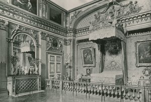 O quarto de Louis XIV, o quarto de cama do Louis XIV (fotografar) de French Photographer