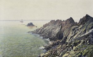 O Pointe Du Raz De Sein, Vista Oriental de French Photographer