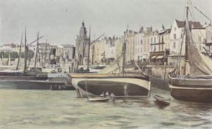 La Rochelle, Porto de Pesca e Portão do Relógio de French Photographer