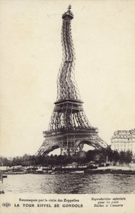 A Torre Eiffel é gôndola de French Photographer