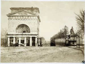 La barriere de Passy nas fotografias "les barrieres de Paris" de Gouviot de French Photographer