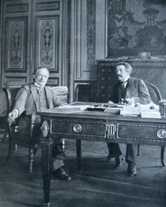 Lloyd George e Aristide Briand, 1916 de French Photographer