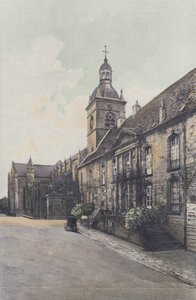 Luxeuil, a igreja e o presbitério de French Photographer
