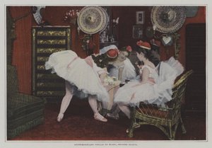 Mademoiselle Viollat e Mademoiselle Blanc, segundo tema (foto a cores) de French Photographer