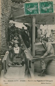 Magic City, Paris, cartão postal enviado em 19 de julho de 1913 de French Photographer