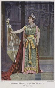 Marie Delna como Dido em Les Troyens (foto colorida) de French Photographer