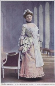 Marie Leconte como Lisette em The Game of Love e Chance (foto colorida)