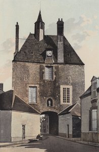 Meung, City Gate, chamado Porte d&39;Amont de French Photographer