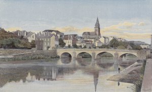 Mezieres, Arches Bridge e Mohon Bell Tower de French Photographer