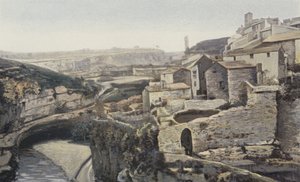 Minerva, vista tomada na borda do Cess de French Photographer