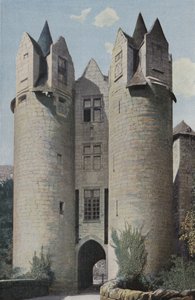 Montreuil-Bellay, Chateau-Vieux, O Grande Chatelet de French Photographer