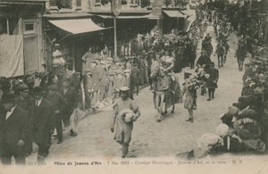 Orleães, Fetes de Jeanne DArc, 7 de maio de 1913. Postal enviado em 1913. de French Photographer