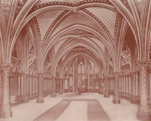 Paris: Cripta de Sainte Chapelle (foto a p/b) de French Photographer
