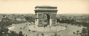 Paris, Lorde do Triunfo, O Túmulo do Soldado Desconhecido e a Place de l&39;Etoile, O Arco do Triunfo de French Photographer