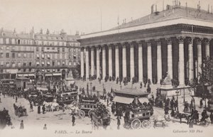 Paris, a bolsa de valores de French Photographer