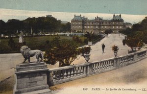 Paris, o jardim de Luxemburgo de French Photographer