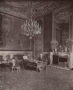 Paris: M Casimir-Perier, Presidente da França (foto a p/b) de French Photographer