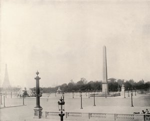 Paris: Place de la Concorde (foto a p/b) de French Photographer