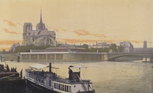 Paris, vista da ponta E de Ile de la Cité de French Photographer