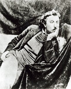 Paul Gauguin (1848-1903) (fotografia a preto e branco) de French Photographer