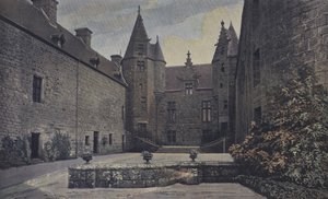 Ploubezre, Chateau de Kergrist, Juntos na Cour d&39;Honneur de French Photographer