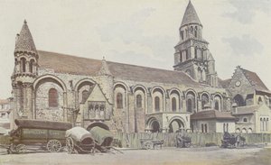 Poitiers, Igreja de Notre-Dame-la-Grande, Fachada laterale S de French Photographer