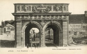 Porte Baudimont, Arras (foto a p/b) de French Photographer