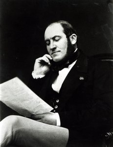 Retrato do Barão Georges Eugene Haussmann (1809-91), século XIX de French Photographer